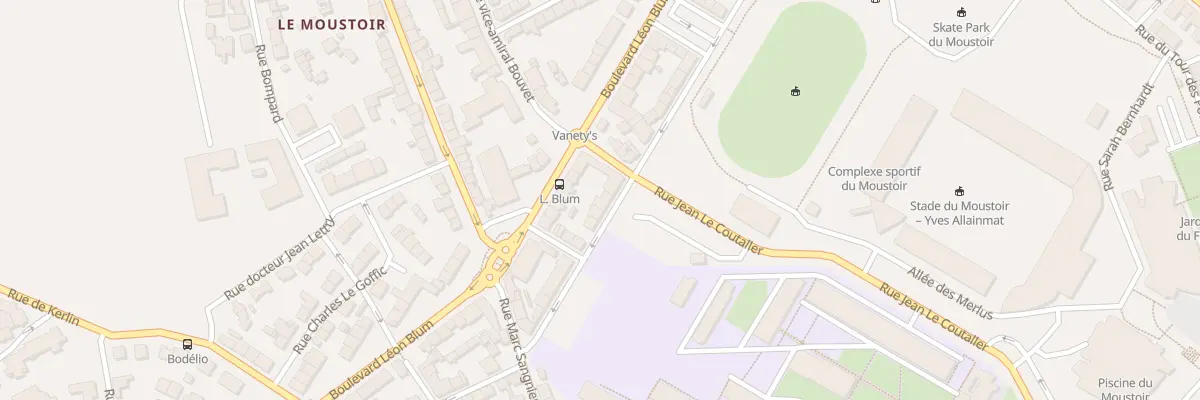 Plan du 47 Rue Professeur Maze à Lorient