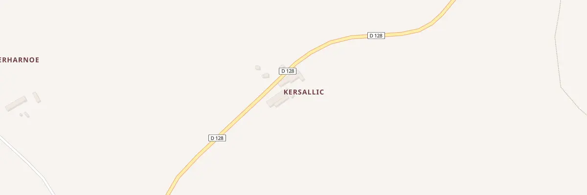 Plan du 5199 Kersallic à Saint-Tugdual