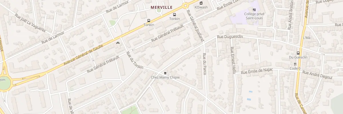 Plan du 63 Rue Duguesclin à Lorient