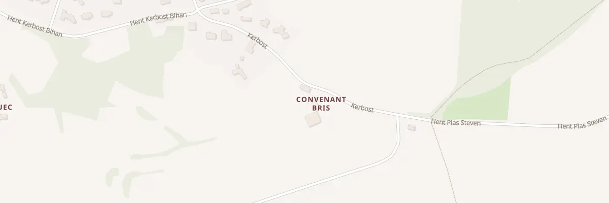 Plan du 5239 Convenant Bris à Trélévern