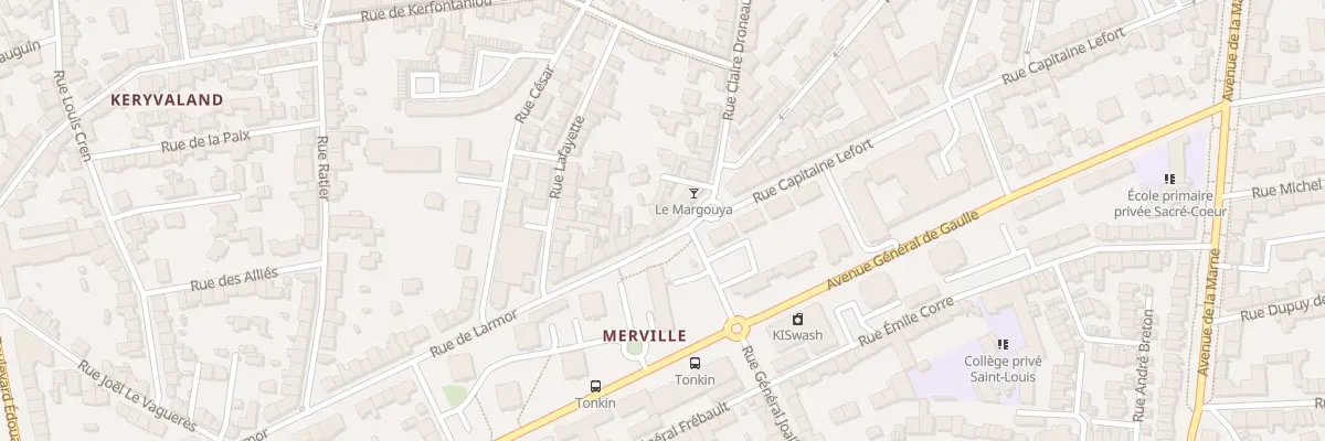Plan du 81 Rue de Larmor à Lorient