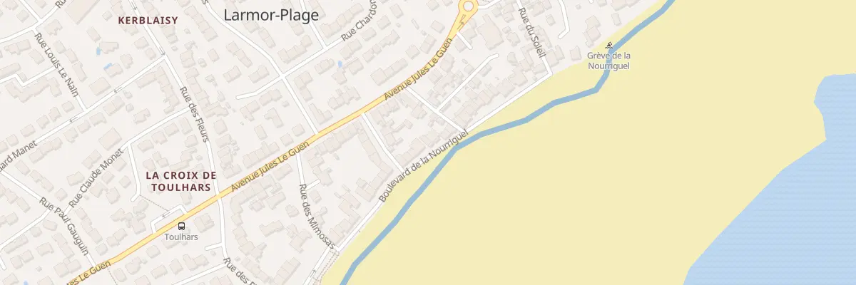 Plan du 29 Bd de la Nourriguel à Larmor-Plage