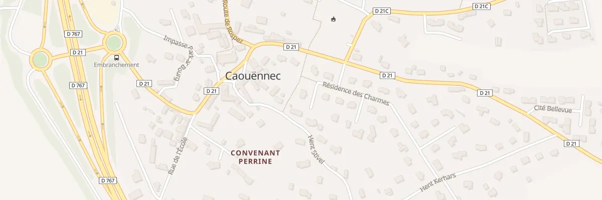 Plan du 16 Res des Charmes à Caouënnec-Lanvézéac