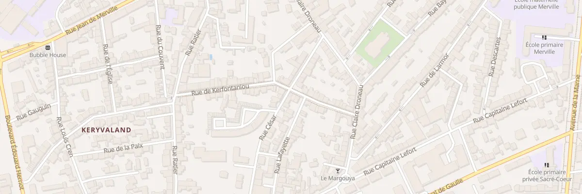 Plan du 22 Rue César à Lorient