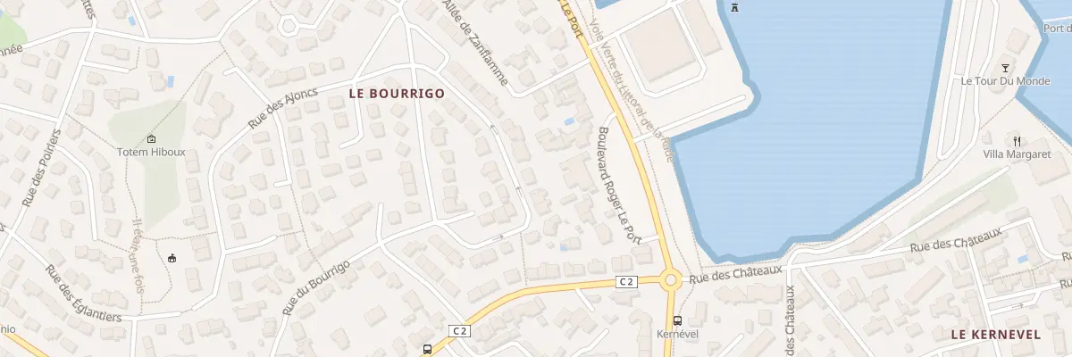Plan du 21 Rue Pesketer à Larmor-Plage