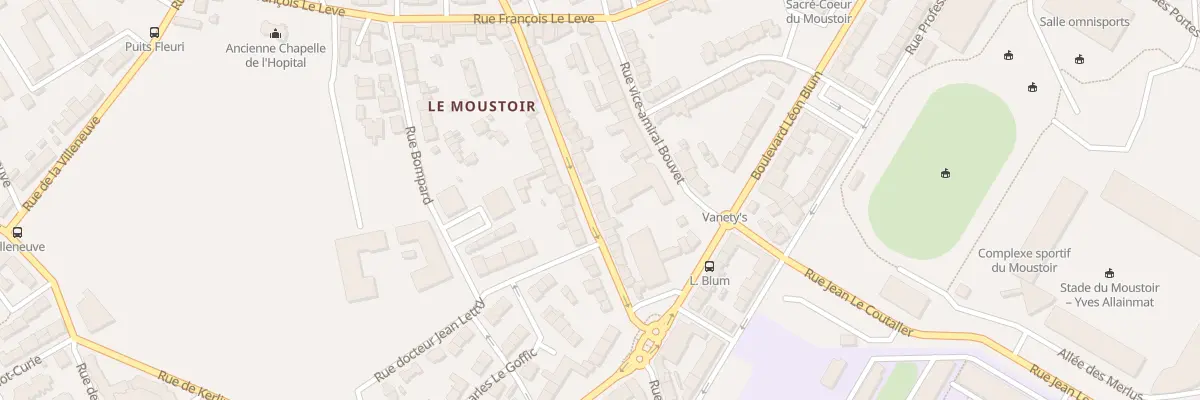 Plan du 23 Rue Marcel Sembat à Lorient