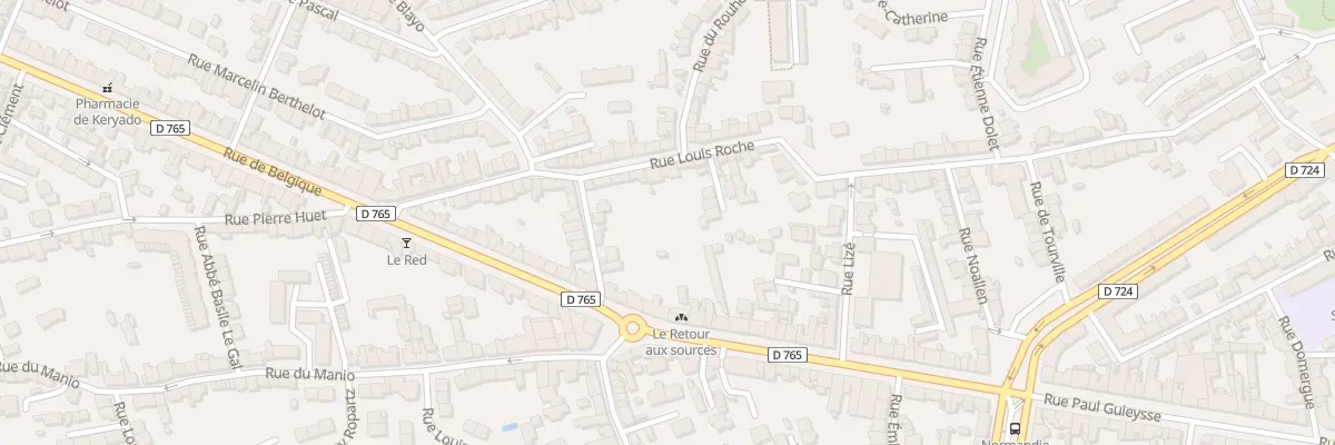Plan du 82 Rue Louis Roche à Lorient