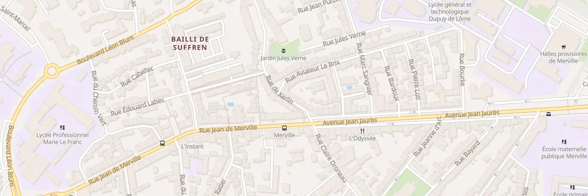 Plan du 5 Rue de Kerlin à Lorient