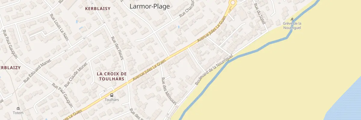 Plan du 91 Av Jules le Guen à Larmor-Plage