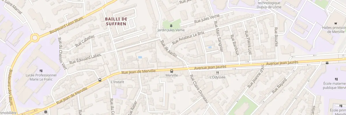 Plan du 8 Rue de Kerlin à Lorient