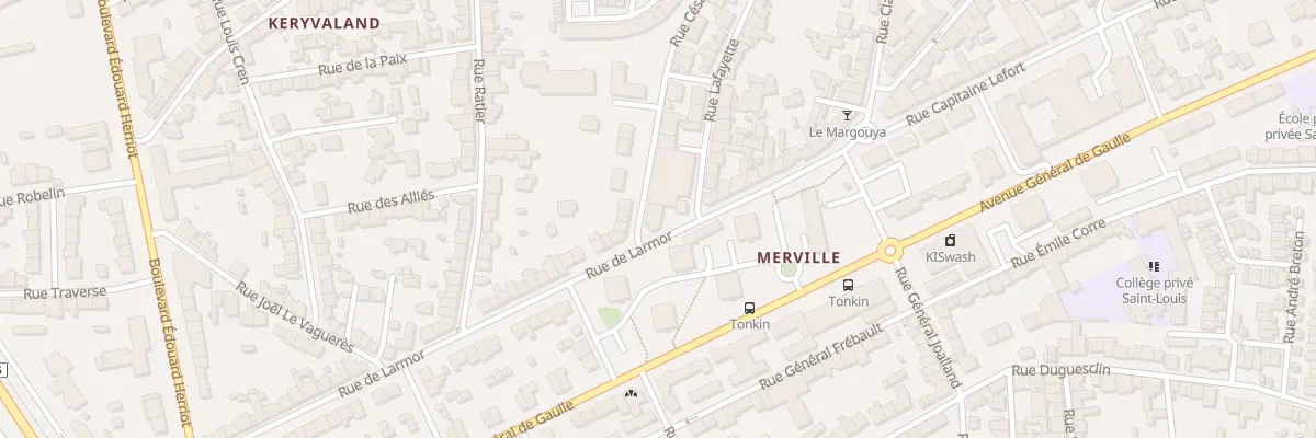 Plan du 105 Rue de Larmor à Lorient