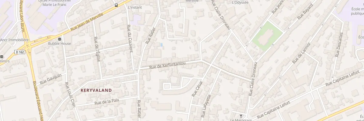Plan du 35 Rue Kerfontaniou à Lorient