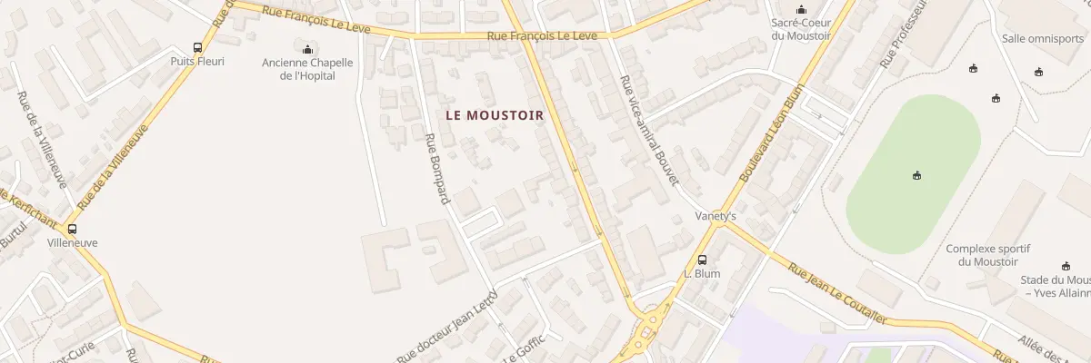 Plan du 24 Rue Marcel Sembat à Lorient