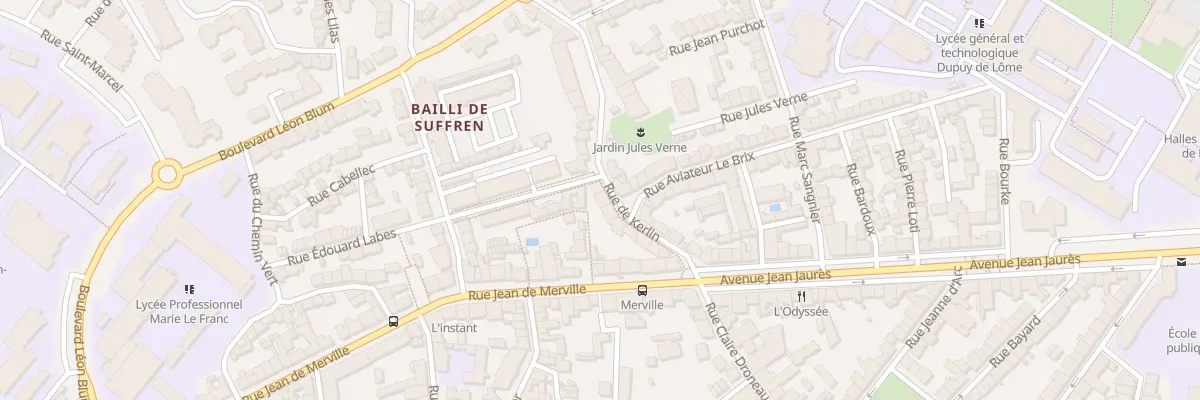 Plan du 18 Rue de Kerlin à Lorient
