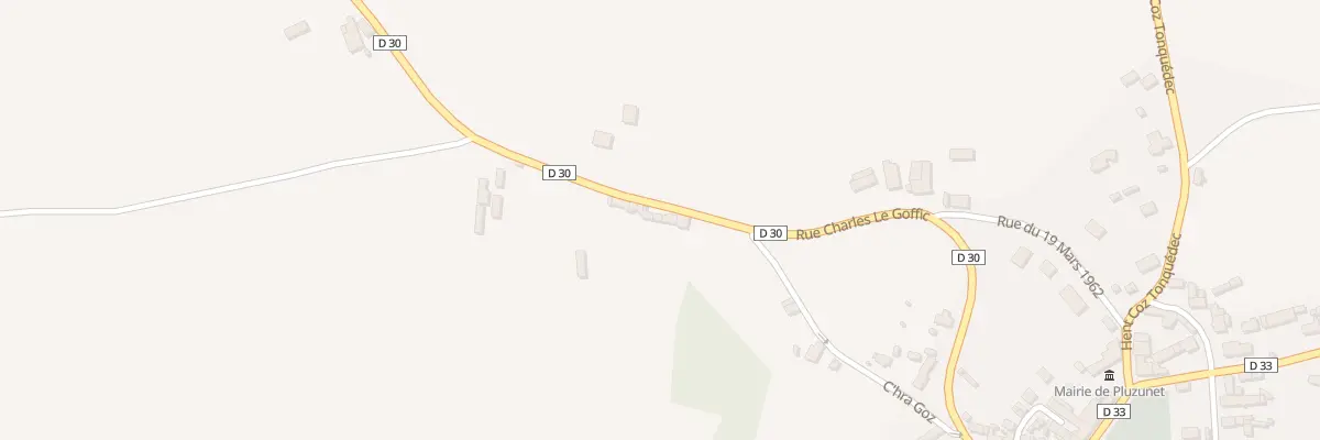 Plan du 5 Rue Kérampont à Pluzunet