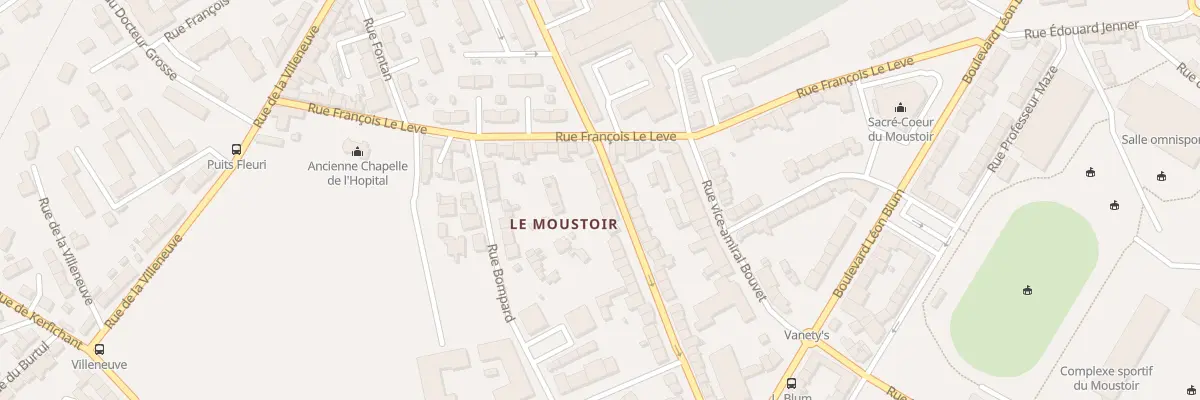 Plan du 42 Rue Marcel Sembat à Lorient