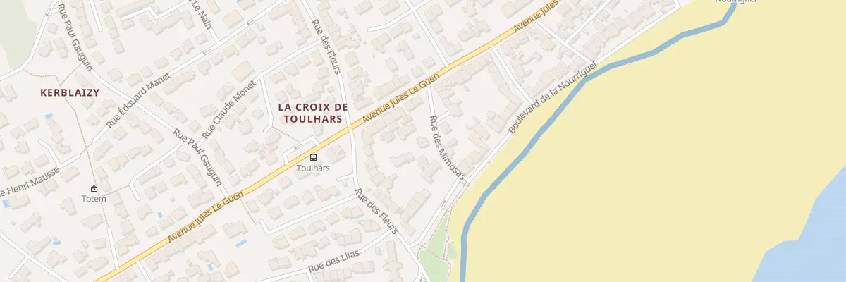 Plan du 5 Rue des Mimosas à Larmor-Plage