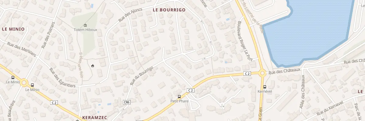Plan du 1 Rue Pesketer à Larmor-Plage