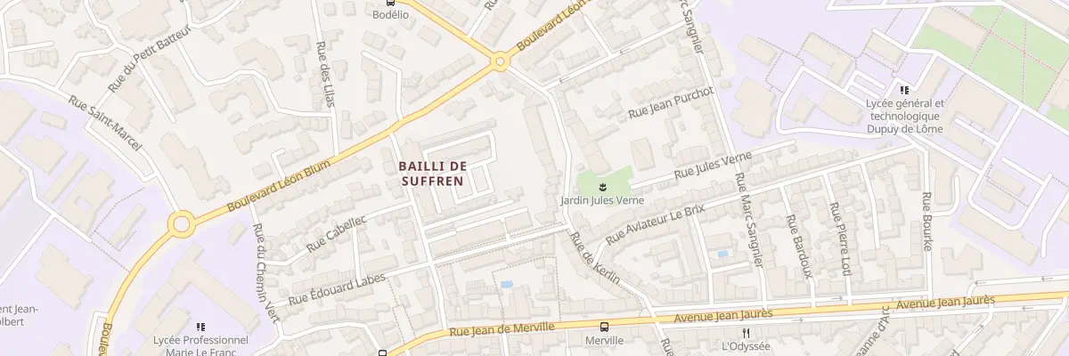 Plan du 26B Rue de Kerlin à Lorient