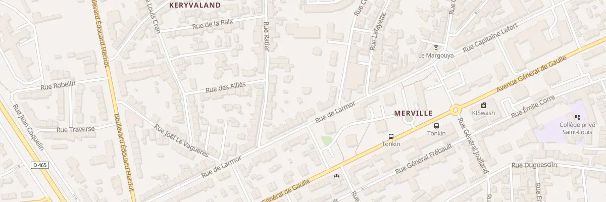 Plan du 111 Rue de Larmor à Lorient