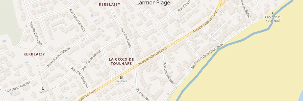 Plan du 70 Av Jules le Guen à Larmor-Plage