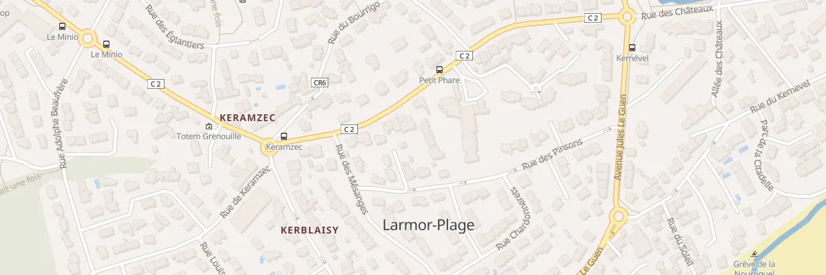 Plan du 17 Rue du Petit Phare à Larmor-Plage