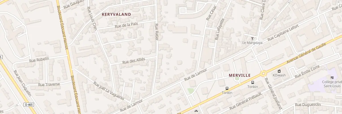 Plan du 66A Rue Ratier à Lorient