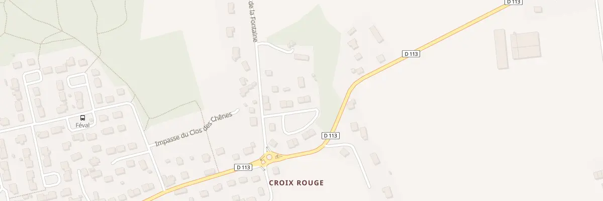 Plan du 5 Rue de Lann er Groez Rhu à Cléguer