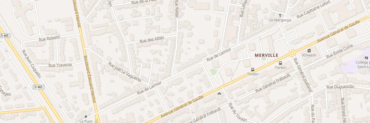 Plan du 127 Rue de Larmor à Lorient