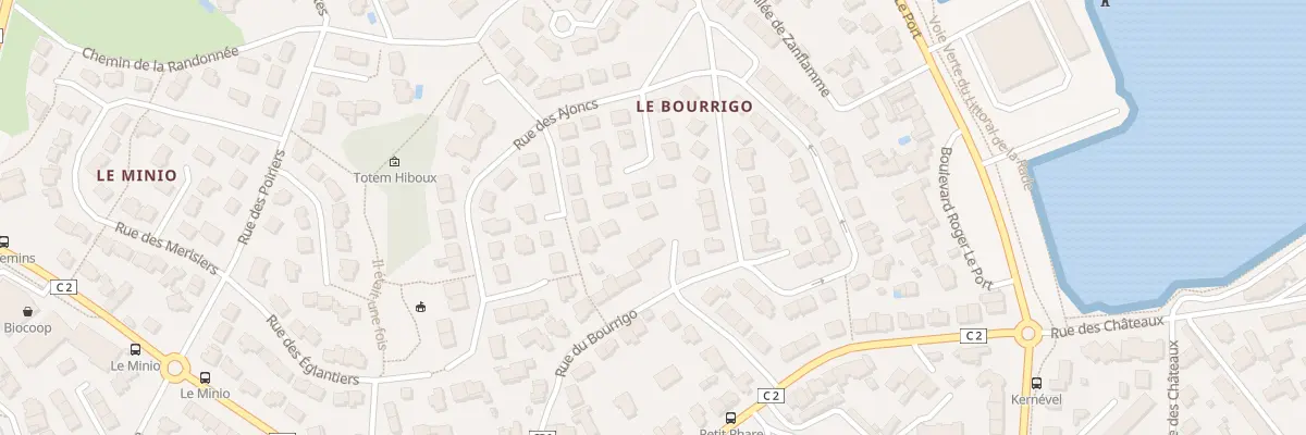 Plan du 11T Rue du Bourrigo à Larmor-Plage