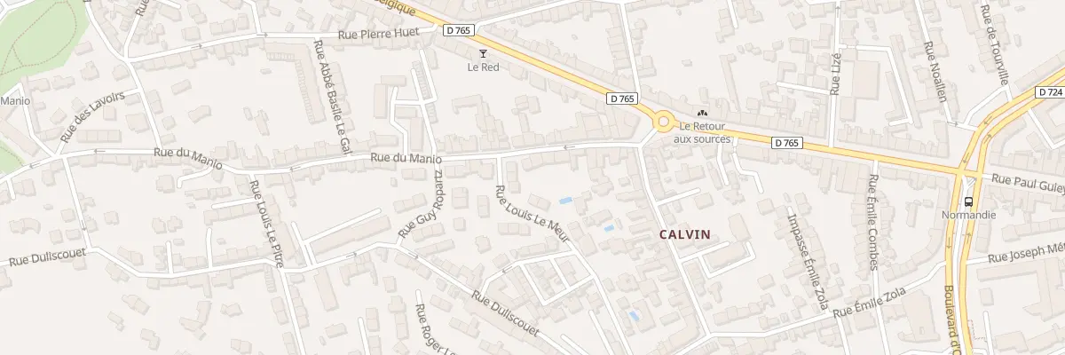 Plan du 14 Rue du Manio à Lorient
