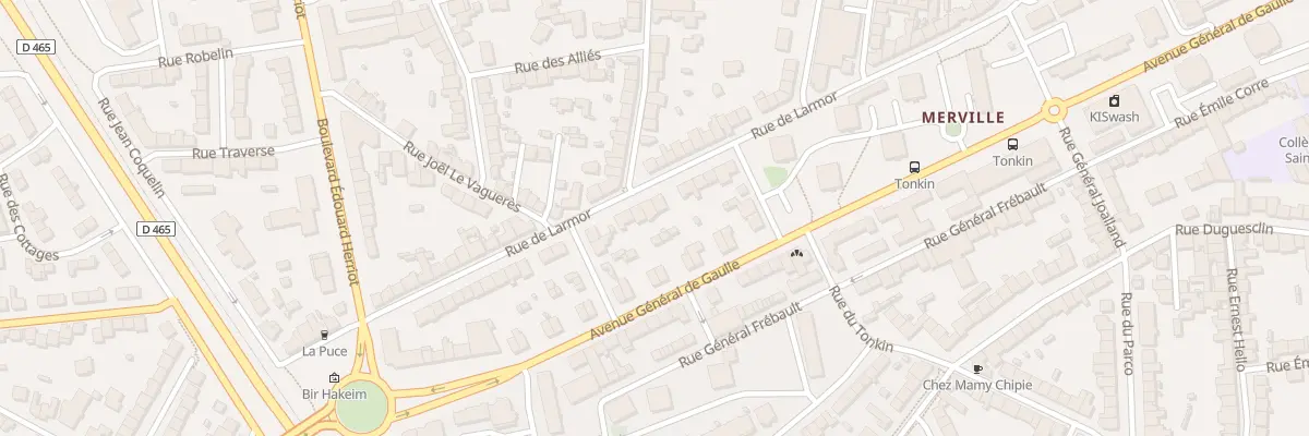 Plan du 128 Rue de Larmor à Lorient