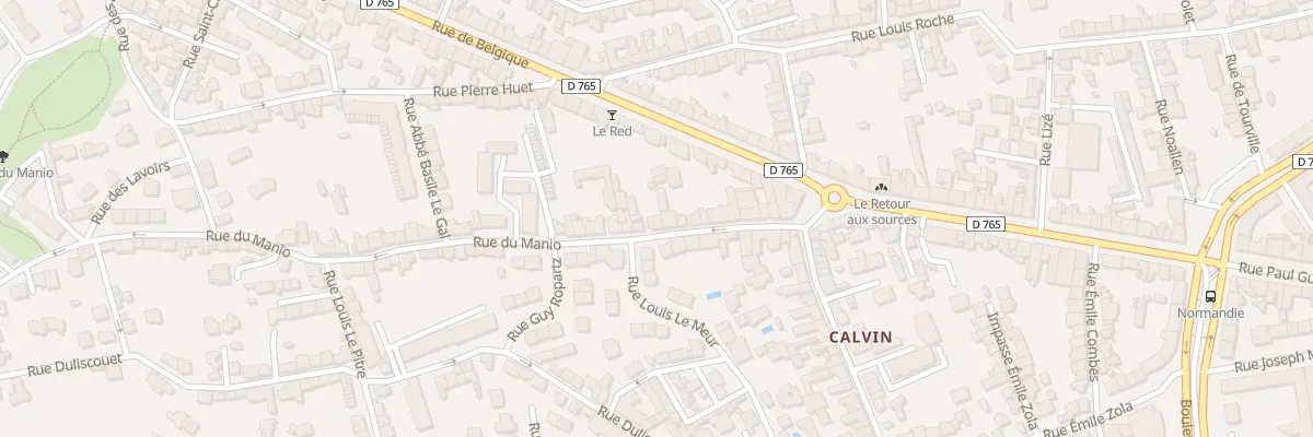 Plan du 21 Rue du Manio à Lorient