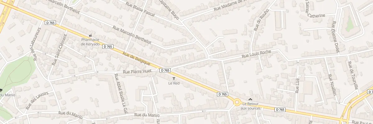 Plan du 103 Rue Louis Roche à Lorient