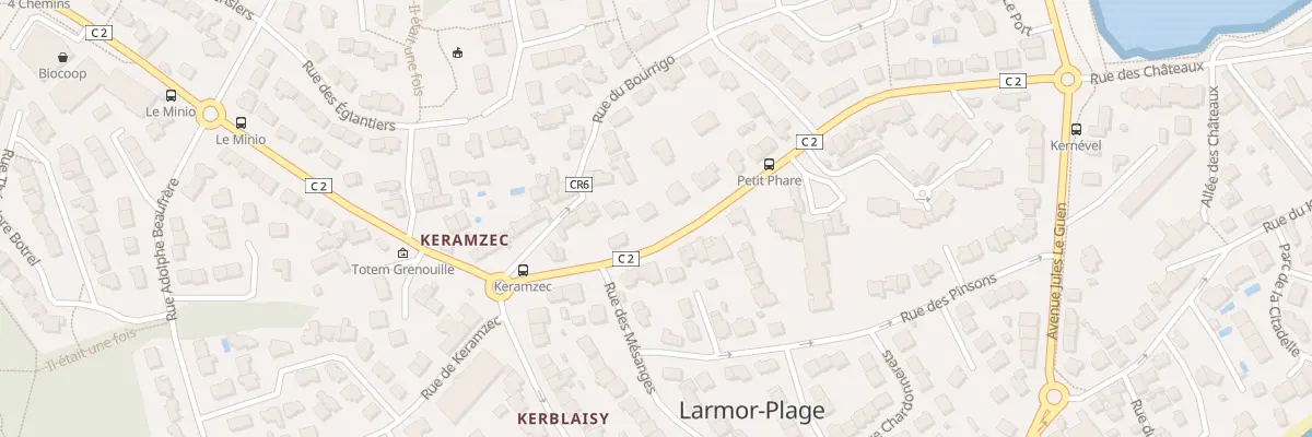 Plan du 8 Rue du Petit Phare à Larmor-Plage