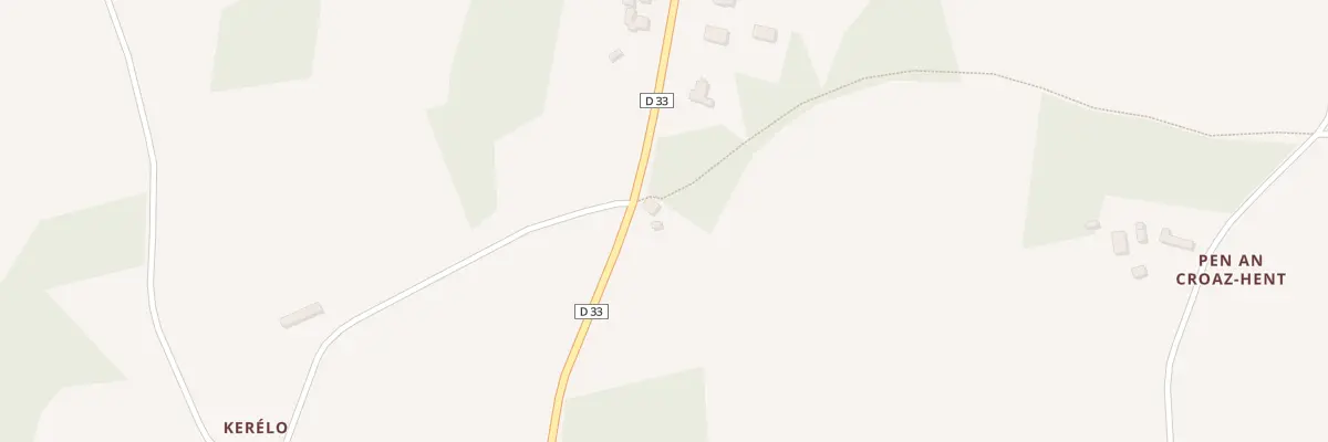 Plan du 13 Lanveur à Pluzunet