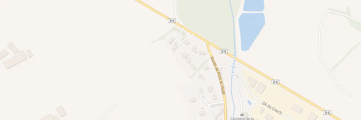 Plan du 3 Ty Limpaler à Kermaria-Sulard
