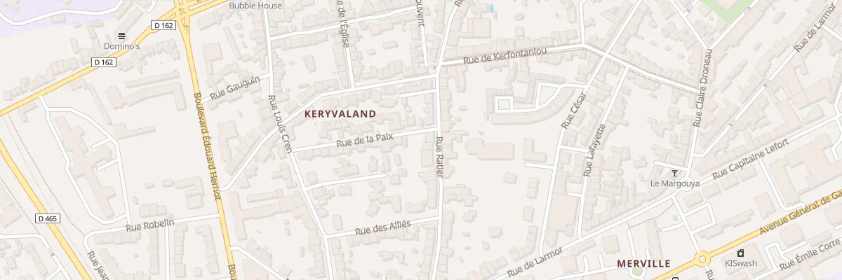 Plan du 53 Rue Ratier à Lorient
