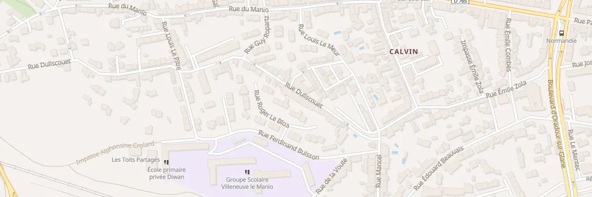 Plan du 26 Rue Duliscouët à Lorient