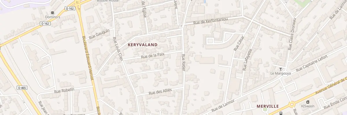 Plan du 55 Rue Ratier à Lorient