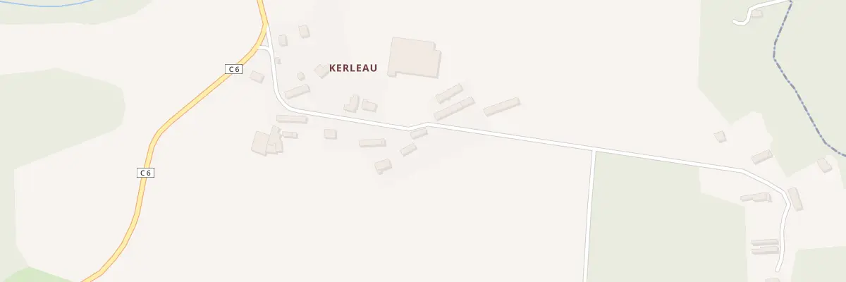 Plan du 16 Kerleau à Cléguer