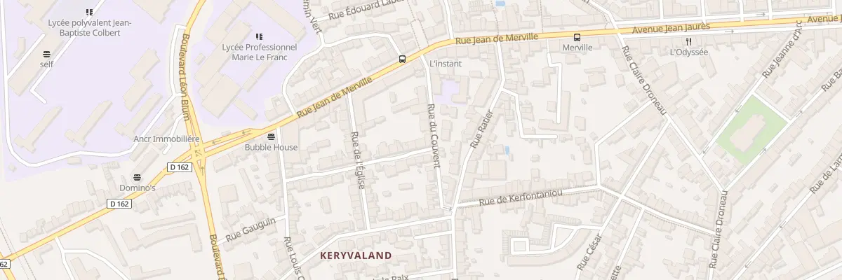 Plan du 3 Rue des Noyers à Lorient