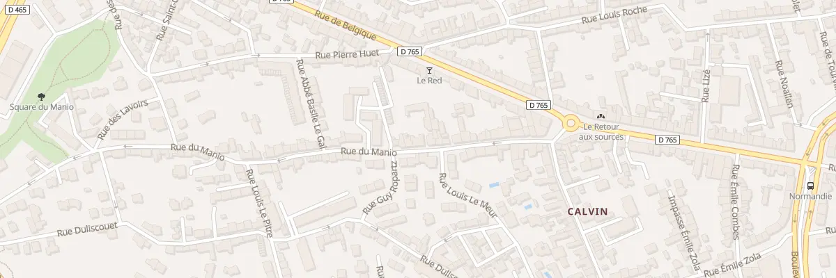 Plan du 27 Rue du Manio à Lorient