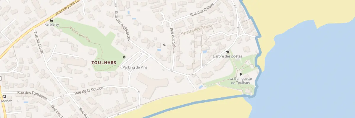 Plan du 1B Rue des Sables à Larmor-Plage