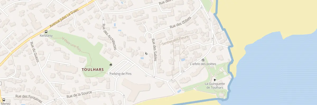 Plan du 7 Rue des Sables à Larmor-Plage