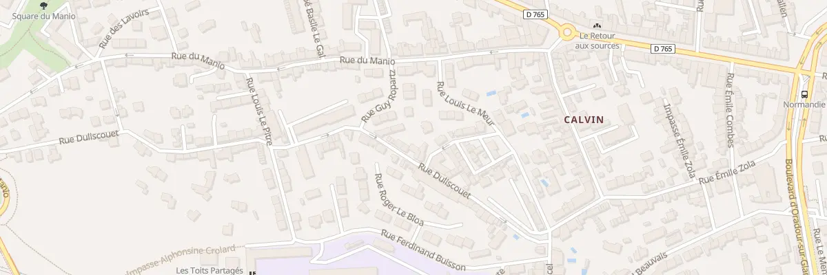 Plan du 27B Rue Duliscouët à Lorient