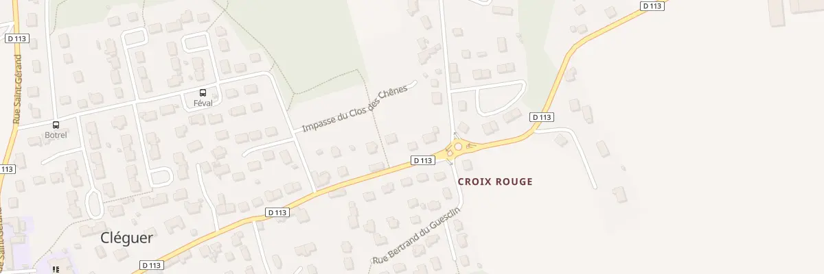 Plan du 41 Rue Anne de Bretagne à Cléguer