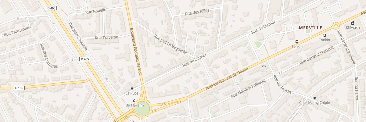 Plan du 151 Rue de Larmor à Lorient