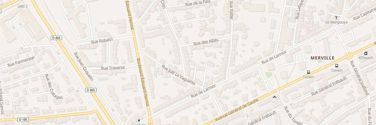 Plan du 64 Rue Louis Cren à Lorient