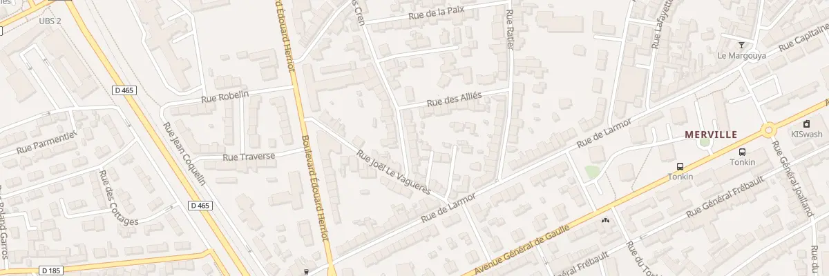 Plan du 62 Rue Louis Cren à Lorient